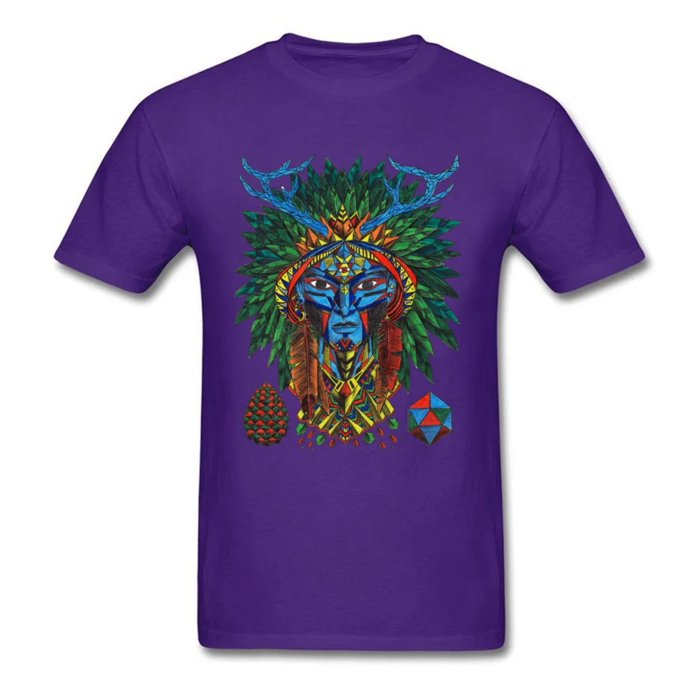 Chaman Funny Tops Shirt Short Sleeve for Men Cotton Lovers Day Round Neck T-Shirt Crazy Tshirts On Sale Free Shipping Chaman purple