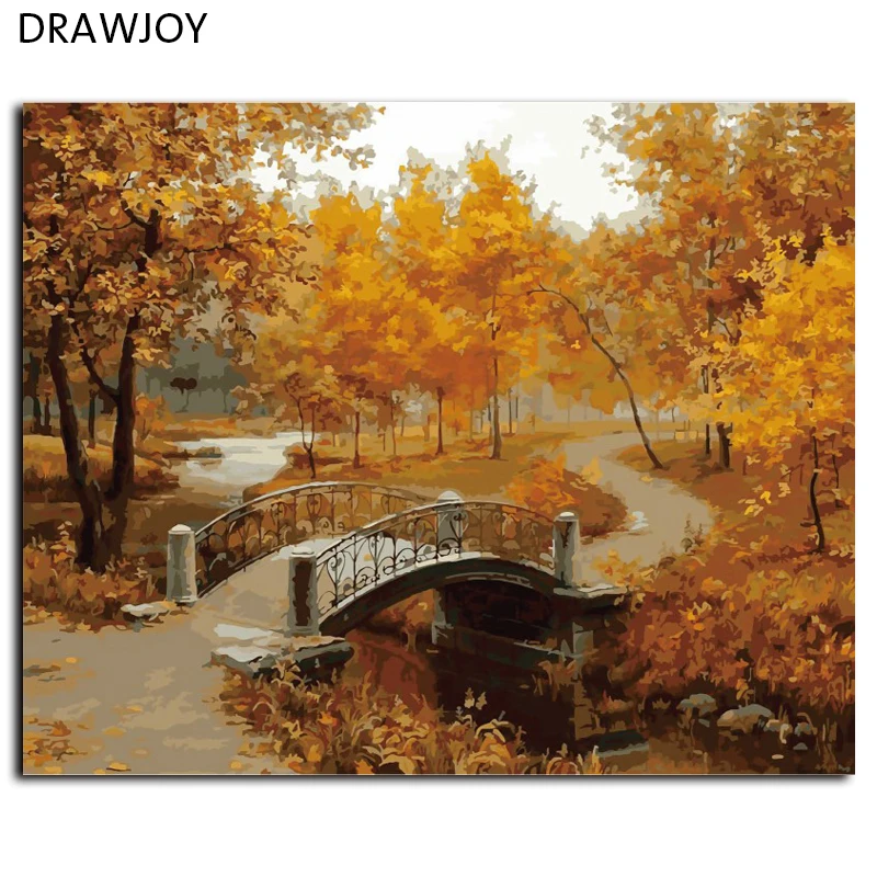 DRAWJOY Landscape Framed Picture DIY Oil Painting By Numbers Painting&Calligraphy For Home Decor Wall Art 40x50cm
DRAWJOY Landscape Framed Picture DIY Oil Painting By Numbers Painting&Calligraphy For Home Decor Wall Art 40x50cm