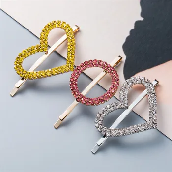 3 Pcs/Set Women Hair Clips Hollow Round Love Heart Shape Crystal Clips Acrylic Inlaid Rhinestones Hairpin Adult Girls Bangs Clip
3 Pcs/Set Women Hair Clips Hollow Round Love Heart Shape Crystal Clips Acrylic Inlaid Rhinestones Hairpin Adult Girls Bangs Clip