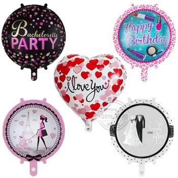 5pcs 18inch heart round shape Paris Girl Foil Balloons bachelor party helium wedding Globos Boda birthday Party Decorations
5pcs 18inch heart round shape Paris Girl Foil Balloons bachelor party helium wedding Globos Boda birthday Party Decorations