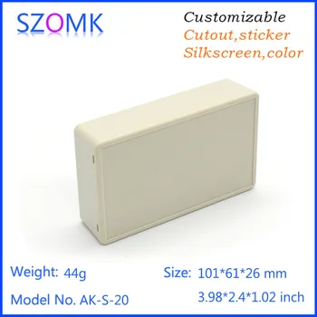 50 pieces a lot Hight qualtity White and black color little box small plastic terminal box connection enclosure case 101*61*26mm
50 pieces a lot Hight qualtity White and black color little box small plastic terminal box connection enclosure case 101*61*26mm