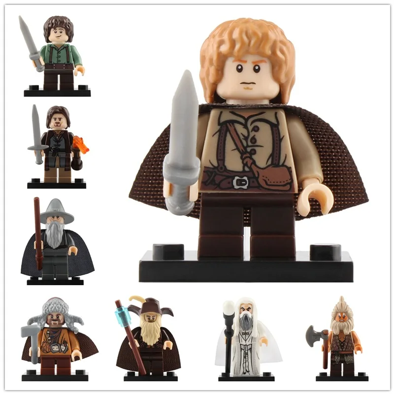 8Pcs/Set The Lord Of The Rings Legoed Action Minifigured Building Blocks Gift Kit Toys For Children CP8160
8Pcs/Set The Lord Of The Rings Legoed Action Minifigured Building Blocks Gift Kit Toys For Children CP8160