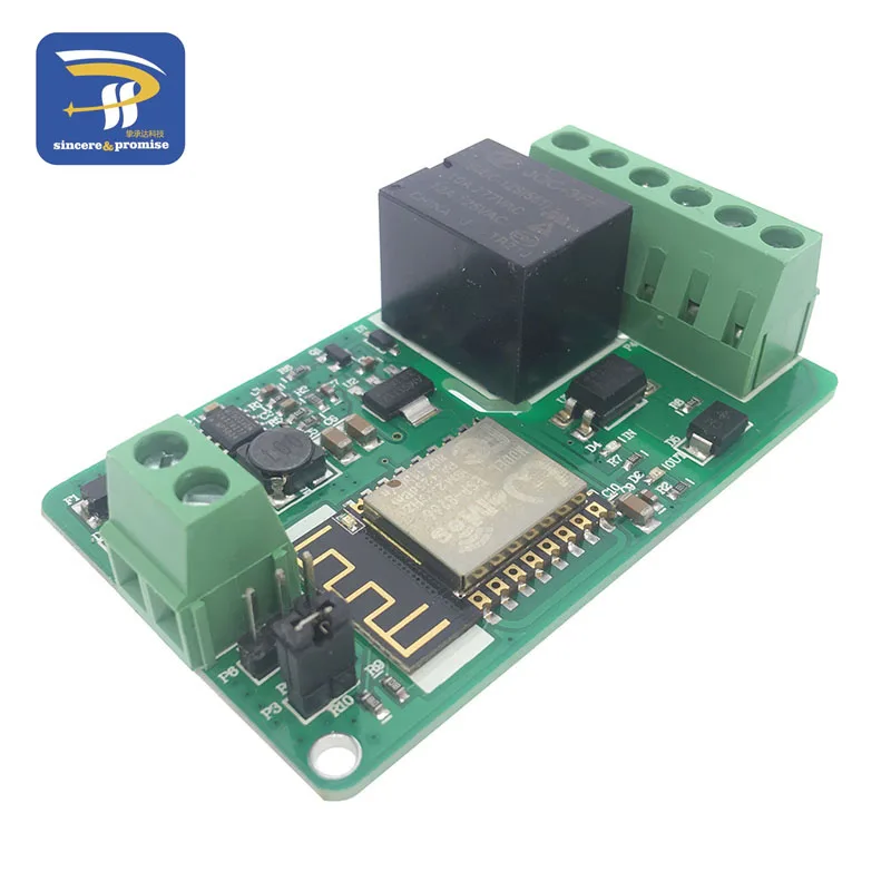 Green ESP8266 Relay WIFI Module 10A 220V Network Input DC 7V~30V 4 Layers Board TVS Input Automatic Protection For wemos
Green ESP8266 Relay WIFI Module 10A 220V Network Input DC 7V~30V 4 Layers Board TVS Input Automatic Protection For wemos