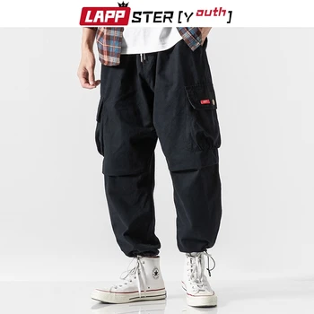 LAPPSTER Men Streetwear Grey Harem Pants 2020 Hip Hop Cargo Pants Overalls Mens Vintage Baggy Joggers Pocket Sweatpants 5XL 
LAPPSTER Men Streetwear Grey Harem Pants 2020 Hip Hop Cargo Pants Overalls Mens Vintage Baggy Joggers Pocket Sweatpants 5XL