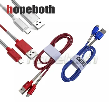 50pcs/lot Micro USB Cable Fast Charging Mobile Phone USB Charger Cable 1m Data Sync Cable For Samsung HTC Xiaomi Android Type-C
50pcs/lot Micro USB Cable Fast Charging Mobile Phone USB Charger Cable 1m Data Sync Cable For Samsung HTC Xiaomi Android Type-C