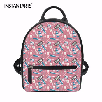 INSTANTARTS Dental Equipment Printing Women PU Mini Backpack Cute Leather School Bag Casual Female Backpacks Bookbag Knapsack
INSTANTARTS Dental Equipment Printing Women PU Mini Backpack Cute Leather School Bag Casual Female Backpacks Bookbag Knapsack