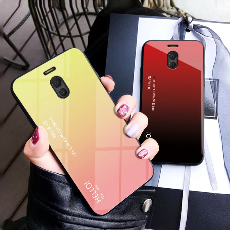 MUCHI Cover For Meizu M6 Note Case Tempered Glass Luxury Gradient Soft Silicone Frame Back Phone Cases For M6 Note 5.5"Inch
MUCHI Cover For Meizu M6 Note Case Tempered Glass Luxury Gradient Soft Silicone Frame Back Phone Cases For M6 Note 5.5"Inch