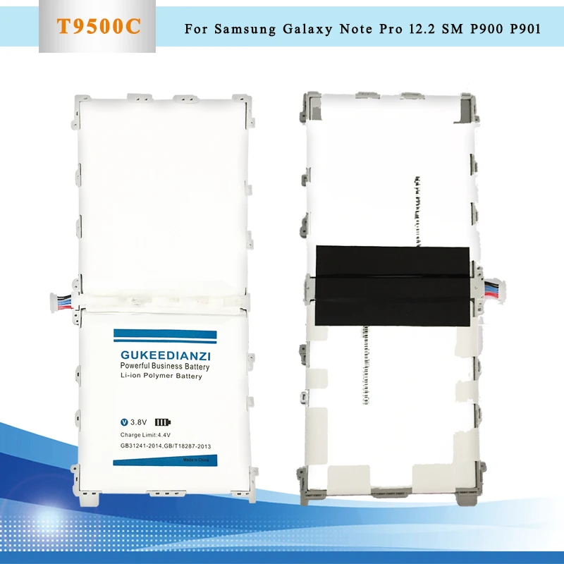 GUKEEDIANZI Tablet Li-ion Battery T9500C 9500mAh For Samsung Galaxy Note Pro 12.2 SM P900 P901 P905 T9500C T9500E T9500U T9500K
GUKEEDIANZI Tablet Li-ion Battery T9500C 9500mAh For Samsung Galaxy Note Pro 12.2 SM P900 P901 P905 T9500C T9500E T9500U T9500K