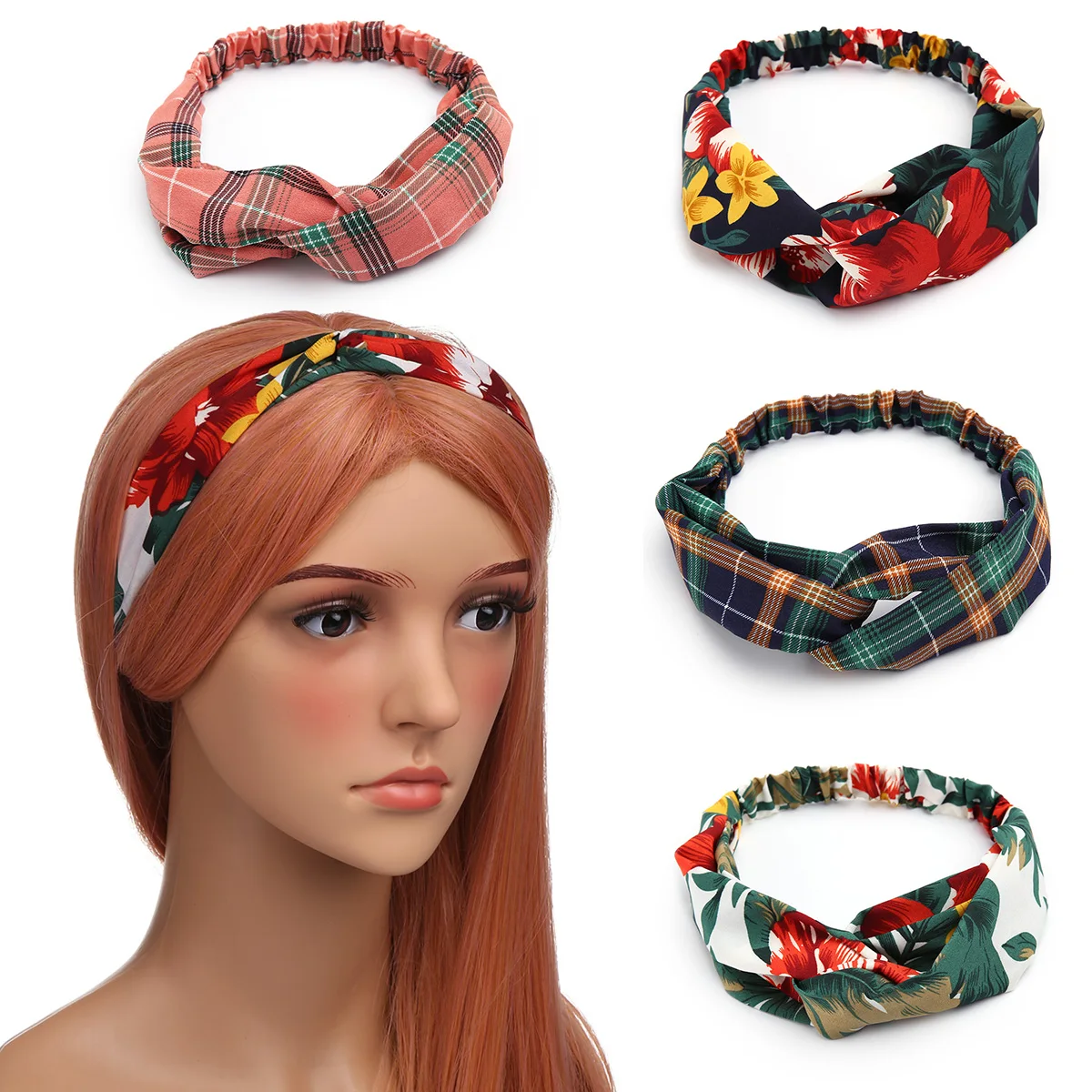 1PC Women Hair Accessories Fashion Headband Fabric Cross Knotted Bow Chiffon Floral Hair Band Korea Headdress ladies Hoop
1PC Women Hair Accessories Fashion Headband Fabric Cross Knotted Bow Chiffon Floral Hair Band Korea Headdress ladies Hoop