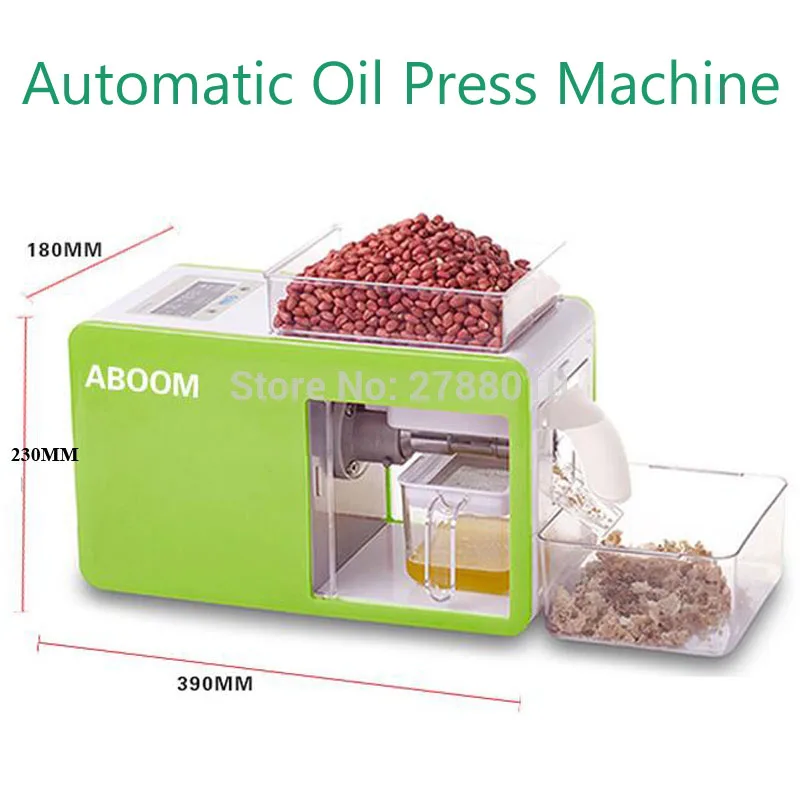 Household Automatic Oil Press Machine Small Steel Commercial Electric Oil Making Machine for Olive,Soybean YD-CD-0103
Household Automatic Oil Press Machine Small Steel Commercial Electric Oil Making Machine for Olive,Soybean YD-CD-0103