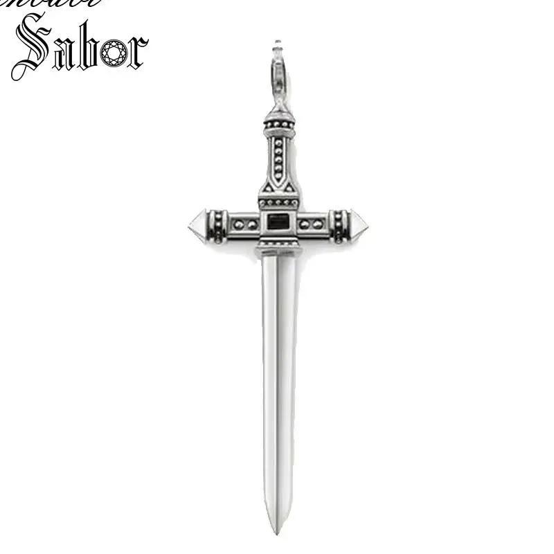 Pendants Sword For Women & Men Classic 925 Sterling Silver Gift Fashion Jewelry Fit Fashion Necklace Earring thomas
Pendants Sword For Women & Men Classic 925 Sterling Silver Gift Fashion Jewelry Fit Fashion Necklace Earring thomas