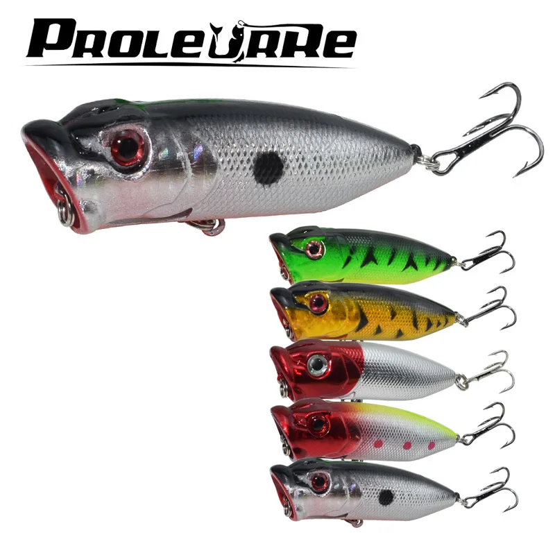 Proleurre 1Pcs 7cm 10g 3d Eyes Popper Hard Bait Isca Japan Topwater Wobblers Fishing Lures Pesca Crankbait Fishing Tackle
Proleurre 1Pcs 7cm 10g 3d Eyes Popper Hard Bait Isca Japan Topwater Wobblers Fishing Lures Pesca Crankbait Fishing Tackle