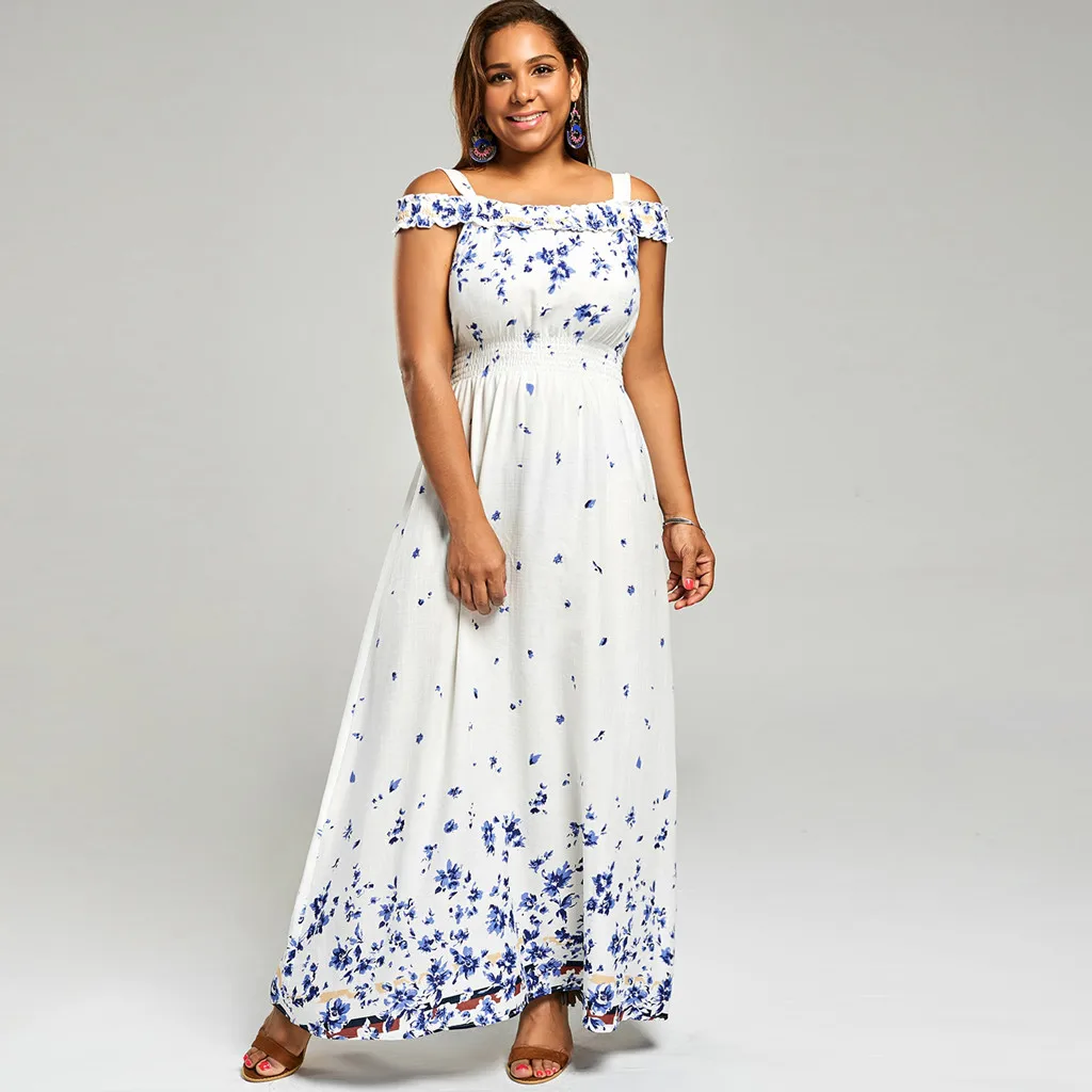 2019 ISHOWTIENDA Brand Summer Dress Sexy Summer Womens Fashion Casual Bohemian Print Slash Neck Dress S-5XL high quality sales
2019 ISHOWTIENDA Brand Summer Dress Sexy Summer Womens Fashion Casual Bohemian Print Slash Neck Dress S-5XL high quality sales