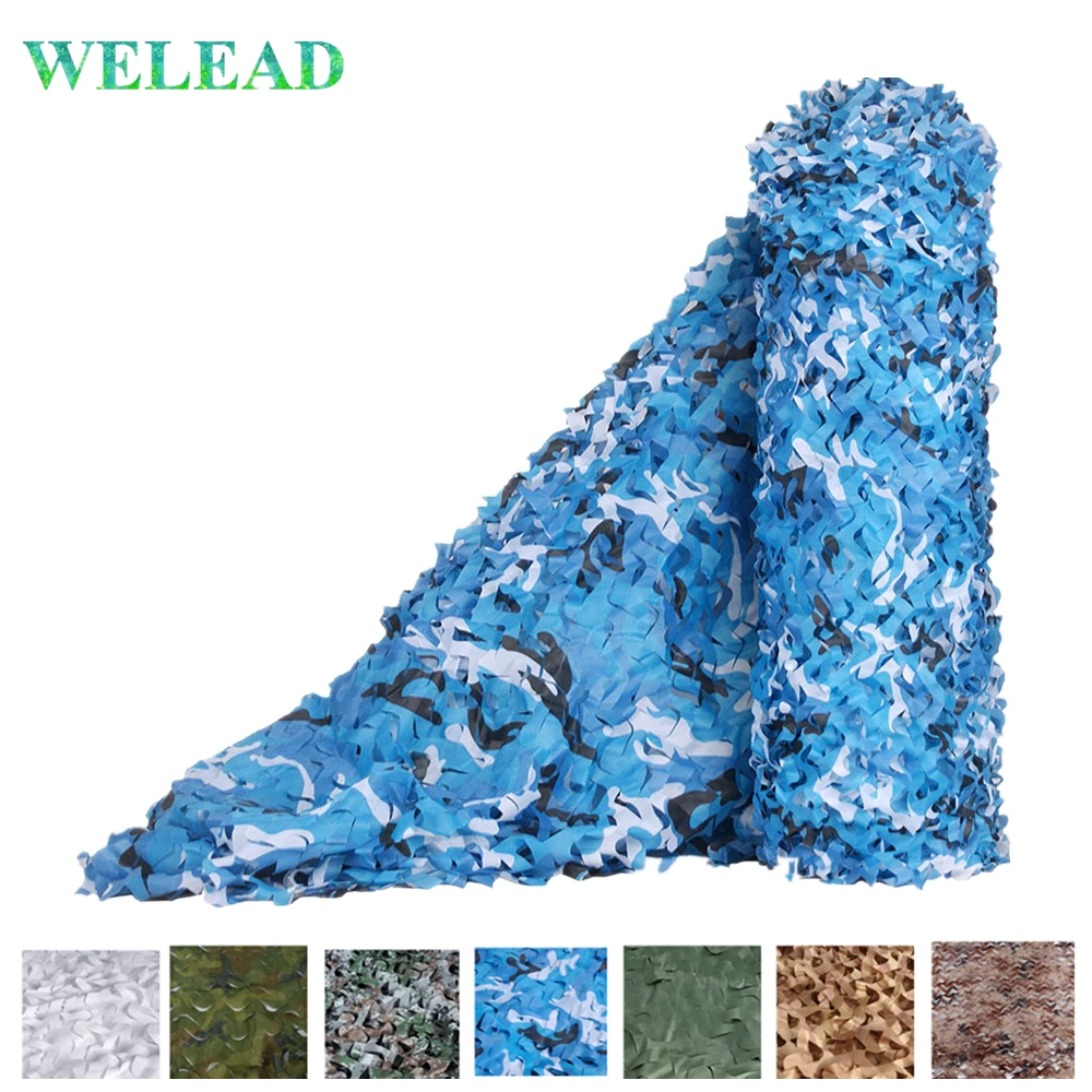 WELEAD 1.5x5 Simple Hunting Camouflage Nets Military Army Camo Netting for Car Awning Beach Tent Garden Sun Shelter Sunshade
WELEAD 1.5x5 Simple Hunting Camouflage Nets Military Army Camo Netting for Car Awning Beach Tent Garden Sun Shelter Sunshade