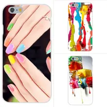 TPU クール最高カバーケースマニキュアエナメル Apple の iPhone 4 4 S 5 5C 5 S 、 SE 6 6 S 7 8 プラス X XS 最大 XR(China)