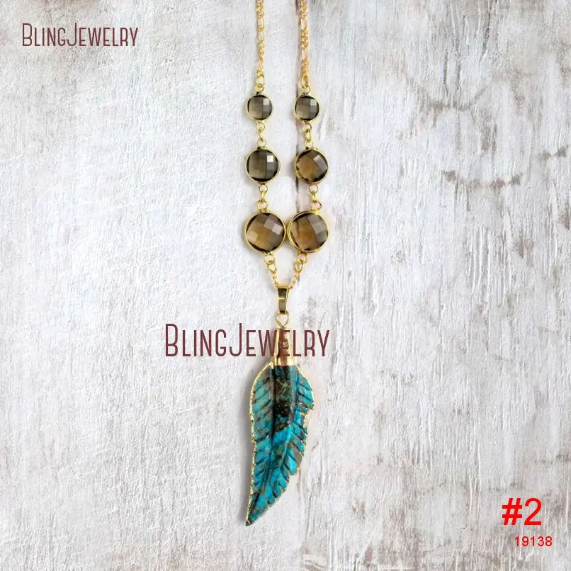 20181101-NM19055-turquoise jewelry necklace boho necklace blue feather necklace_2