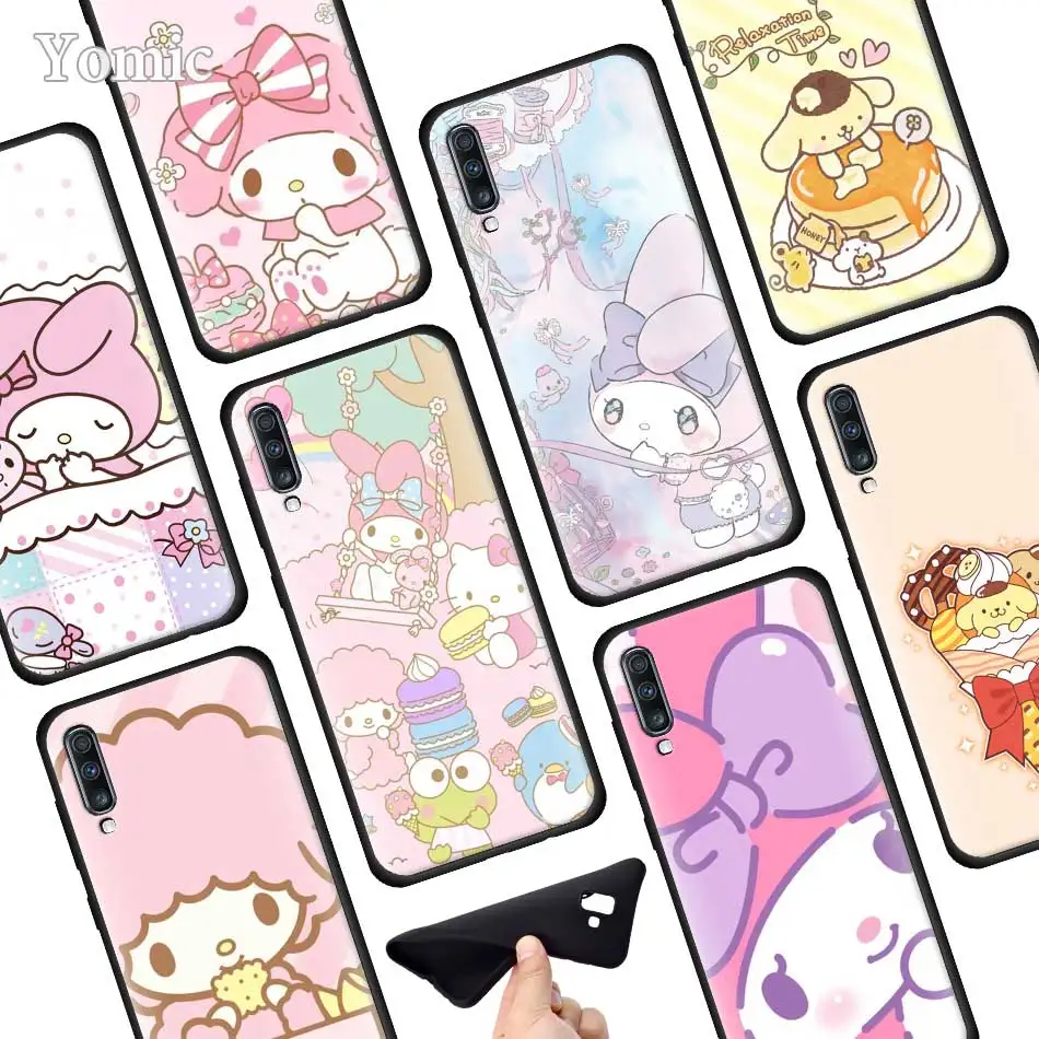 Sanrio Silicone Soft Phone Case for Samsung Galaxy A50 A40 A70 A30 A20 A80 A6 A7 A8 Plus 2018 Back Case
Sanrio Silicone Soft Phone Case for Samsung Galaxy A50 A40 A70 A30 A20 A80 A6 A7 A8 Plus 2018 Back Case