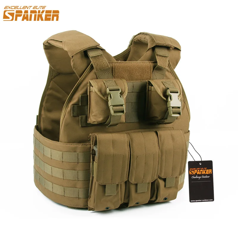 EXCELLENT ELITE SPANKER Outdoor Hunting Military Tactical Vests Military SPC Vest Molle Tactical Army Men Vest CS Accessories
EXCELLENT ELITE SPANKER Outdoor Hunting Military Tactical Vests Military SPC Vest Molle Tactical Army Men Vest CS Accessories