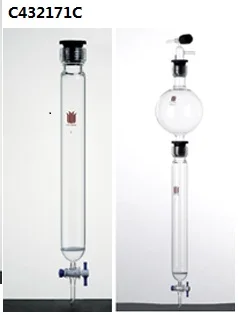 C432171C:Chromatography column, with internal thread and coarse fritted disc, Column O.D.:17mm, Effective Length:203mm
C432171C:Chromatography column, with internal thread and coarse fritted disc, Column O.D.:17mm, Effective Length:203mm