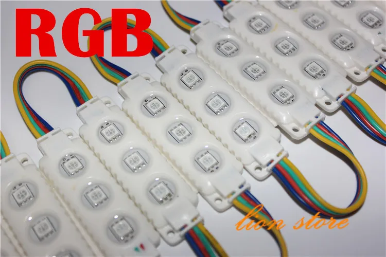 20pcs/lot 5050 White RGB 3leds white shell injection led module ,,12V,0.75w, RGB led module 2 years warranty,led signs
20pcs/lot 5050 White RGB 3leds white shell injection led module ,,12V,0.75w, RGB led module 2 years warranty,led signs