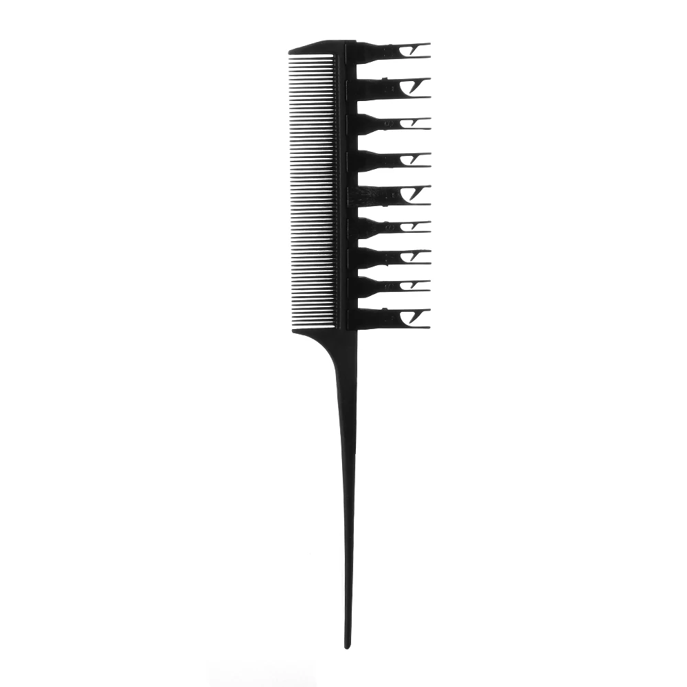 

1Pcs Pro Beauty Salon Barber Dyeing Double Side Hair Highlight Comb Removable Teeth Special Antlers Comb Hair Styling Tools Comb