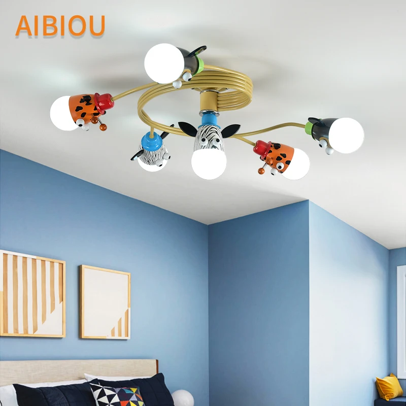 AIBIOU Colorful Cartoon LED Ceiling Lights For Bedroom Kids Ceiling Lamp E27 Surface Mounted Children Lamps Cute Boys Luminaire
AIBIOU Colorful Cartoon LED Ceiling Lights For Bedroom Kids Ceiling Lamp E27 Surface Mounted Children Lamps Cute Boys Luminaire