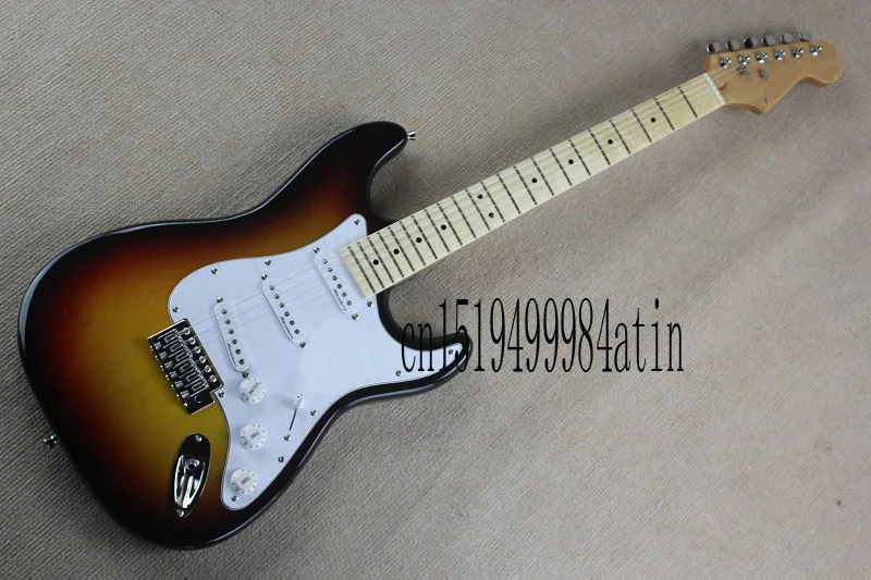 factory Top Quality New stratocaster custom body 6 string sunburst Electric Guitar in stock
factory Top Quality New stratocaster custom body 6 string sunburst Electric Guitar in stock