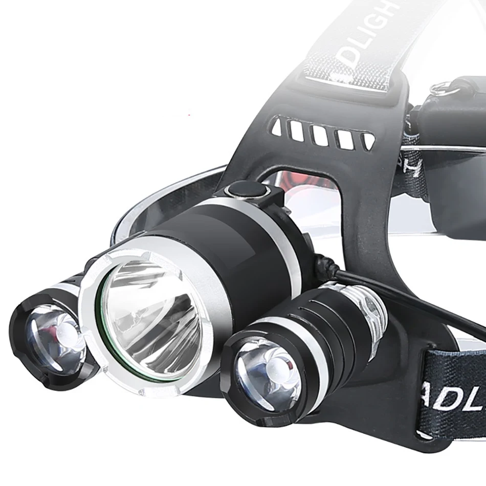 Led headlights rechargeable battery led searchlight outdoor work light T6 high power waterproof led flashlight long spotlight
Led headlights rechargeable battery led searchlight outdoor work light T6 high power waterproof led flashlight long spotlight