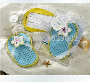 2017 Flip Flop Luggage Tag Favors in Beach Themed Gift Box party gifts wholesale 200pcs
2017 Flip Flop Luggage Tag Favors in Beach Themed Gift Box party gifts wholesale 200pcs