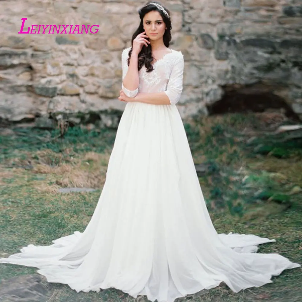 LEIYINXIANG Wedding Dress Bride Gown Vestido De Noiva Sexy A-line Backless Natural Sweetheart Luxury Appliques Lace Princess
LEIYINXIANG Wedding Dress Bride Gown Vestido De Noiva Sexy A-line Backless Natural Sweetheart Luxury Appliques Lace Princess