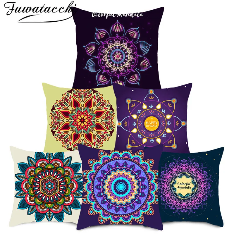 Fuwatacchi Datura Flowers Cushion Cover Printed Decoration Throw Pillow Covers for Car Decoration Pillowcases Sofa Decoration
Fuwatacchi Datura Flowers Cushion Cover Printed Decoration Throw Pillow Covers for Car Decoration Pillowcases Sofa Decoration
