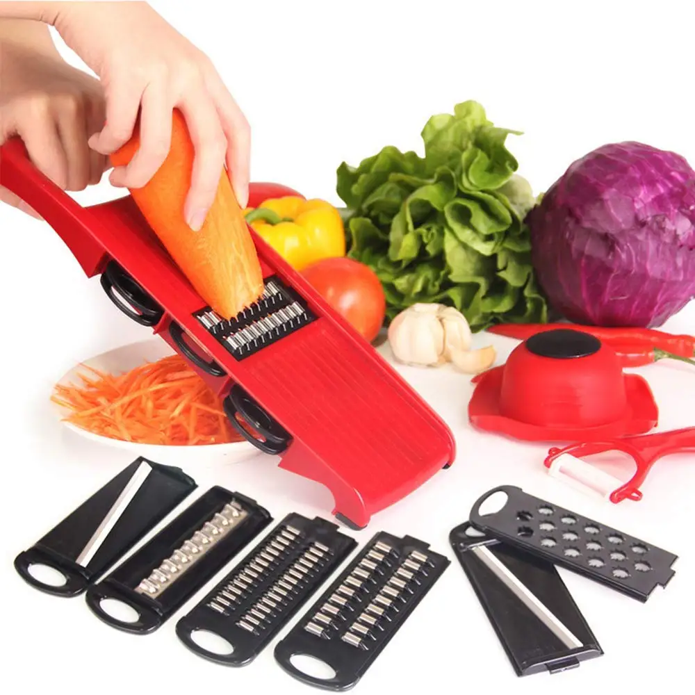 36 Sets / CTN DHL Multi-purpose Vegetable Slicer Cutter Fruit Cutter Professional 6 in 1 Vegetable Chopper with Hand Protector
36 Sets / CTN DHL Multi-purpose Vegetable Slicer Cutter Fruit Cutter Professional 6 in 1 Vegetable Chopper with Hand Protector