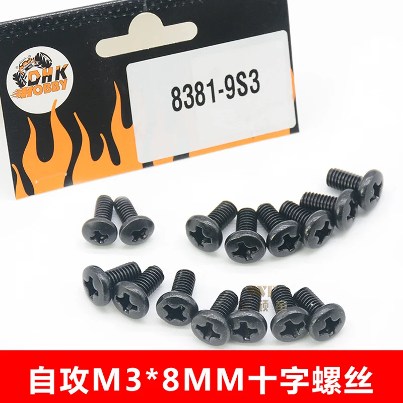 FATJAY 16 шт./лот DHK 8381-9S3 M3 * 6 B головка винта (BM3*6 мм) для всех 1/8 весов автомобилей
FATJAY 16 шт./лот DHK 8381-9S3 M3 * 6 B головка винта (BM3*6 мм) для всех 1/8 весов автомобилей