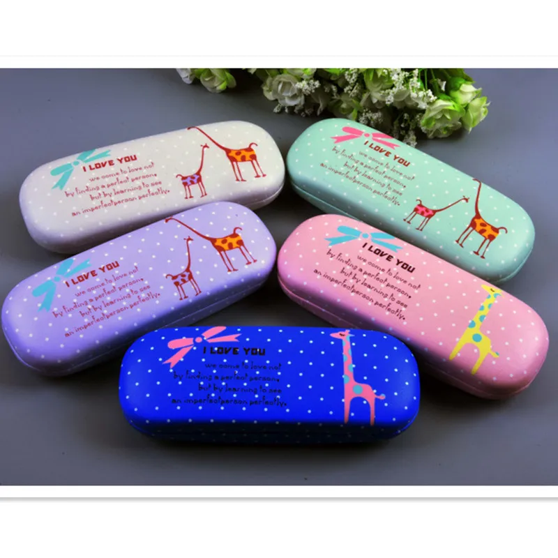 LIUSVENTINA Portable High Quality Cute Cartoon Giraffe Frame Glasses Box Sunglasses Case Gift for Girls and Friends
LIUSVENTINA Portable High Quality Cute Cartoon Giraffe Frame Glasses Box Sunglasses Case Gift for Girls and Friends