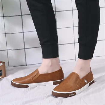 Fashion Men Shoes Spring Summer PU Leather Shoes Men White Style Light Breathable Fashion Sneakers Men Vulcanized Shoes casual
Fashion Men Shoes Spring Summer PU Leather Shoes Men White Style Light Breathable Fashion Sneakers Men Vulcanized Shoes casual