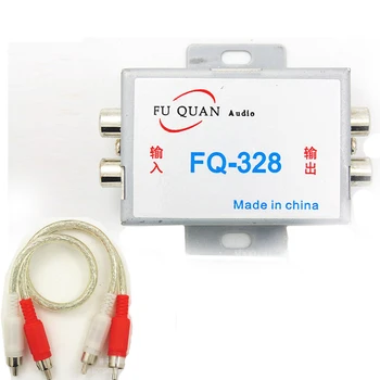 LOOP ISOLATOR For DVD Stereos RCA Plug DC 12V Vehicle Noise Filter Car Audio Amplifier Amp Aluminum Shell High Quality
LOOP ISOLATOR For DVD Stereos RCA Plug DC 12V Vehicle Noise Filter Car Audio Amplifier Amp Aluminum Shell High Quality