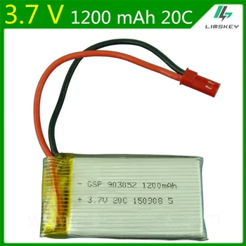 10pcs 3.7V Lipo battery 1200mAH For MJXRX T64 T04 T05 F28 F29 T56 T57 Huanqi 859B Remote Control aircraft 903052 Lipo battery
10pcs 3.7V Lipo battery 1200mAH For MJXRX T64 T04 T05 F28 F29 T56 T57 Huanqi 859B Remote Control aircraft 903052 Lipo battery