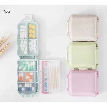 Wheat Straw Seal Three-layer Small Medicine Storage Box Environmental Protection Non-toxic Degradable Kit Portable Organizer
Wheat Straw Seal Three-layer Small Medicine Storage Box Environmental Protection Non-toxic Degradable Kit Portable Organizer