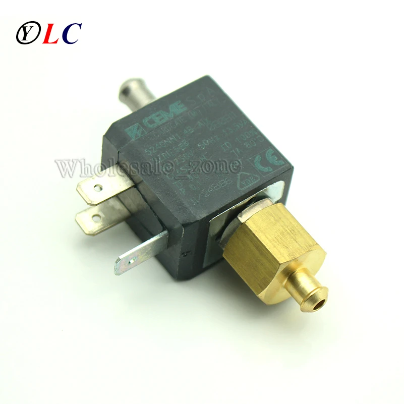 Nornally closed AC 230V 2/2 Way G1/8" High Pressure Valve Electromagnetic Solenoid Water Valve Steam Iron Boiler Valve
Nornally closed AC 230V 2/2 Way G1/8" High Pressure Valve Electromagnetic Solenoid Water Valve Steam Iron Boiler Valve