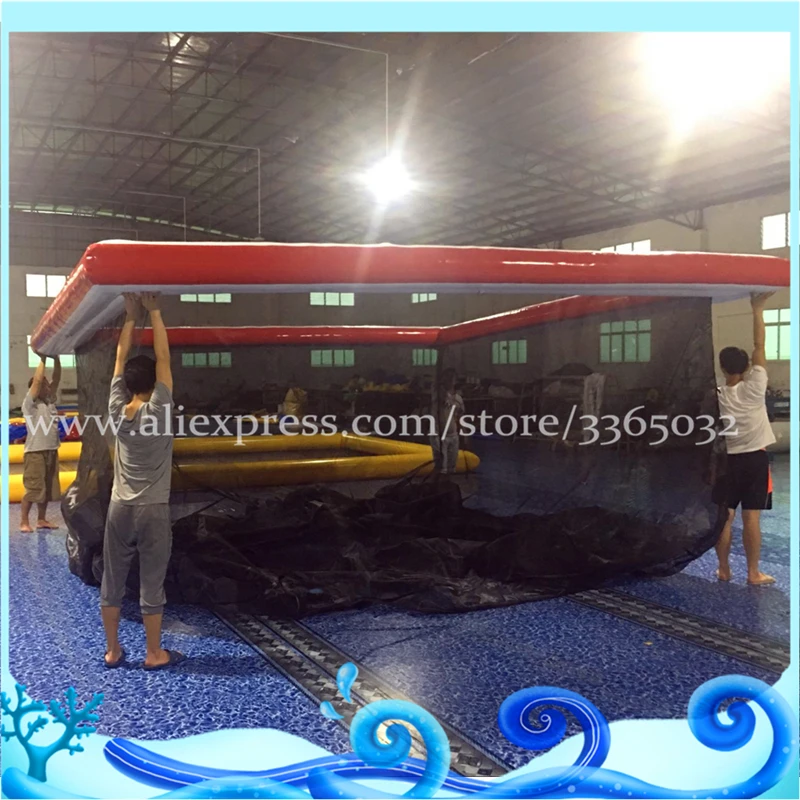 Ocean inflatable floating swimming pool giant inflatable sea pool with net for boat
Ocean inflatable floating swimming pool giant inflatable sea pool with net for boat