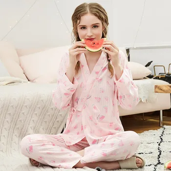 Sweet Thin Cotton Maternity Nursing Sleepwear Summer Feeding Pajamas Sets for Pregnant Women Pregnancy Nightwear Clothing Suits
Sweet Thin Cotton Maternity Nursing Sleepwear Summer Feeding Pajamas Sets for Pregnant Women Pregnancy Nightwear Clothing Suits