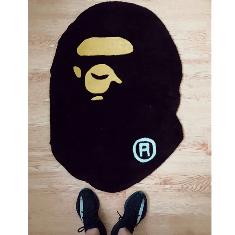 The Monkey Head Carpet Personality Mat Pure Handcrafted Antiskid Footcloth Bedroom Living Room Desk Home Decorations M1154
The Monkey Head Carpet Personality Mat Pure Handcrafted Antiskid Footcloth Bedroom Living Room Desk Home Decorations M1154