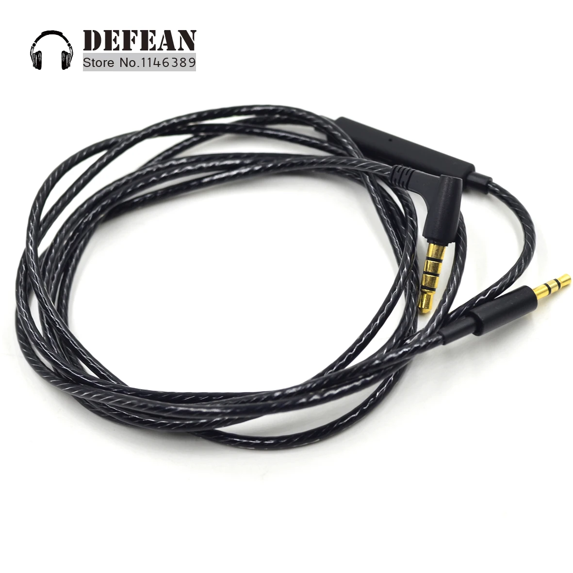 Replacement wire line cable with mic remote for AKG N60 NC n60nc Reference headphones
Replacement wire line cable with mic remote for AKG N60 NC n60nc Reference headphones
