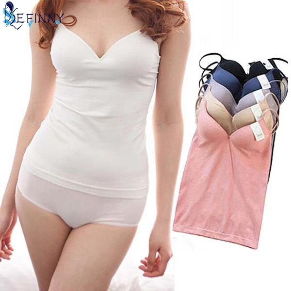 EFINNY Ladies Padded Straps Push Up Bra Adjustable Strap Built In Bra Sexy Women Padded Bra Modal Tank Top Cami
EFINNY Ladies Padded Straps Push Up Bra Adjustable Strap Built In Bra Sexy Women Padded Bra Modal Tank Top Cami