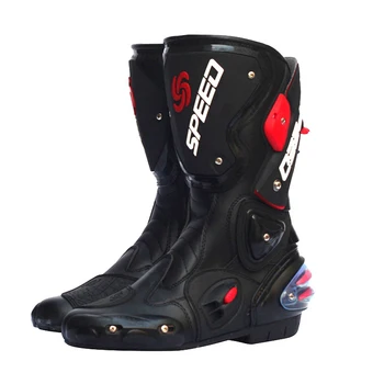 Waterproof Motorcycle Boot Pro-biker Speed Bikers Moto Racing Motocross Leather Shoes Motocross Racing Mid-Calf Boots
Waterproof Motorcycle Boot Pro-biker Speed Bikers Moto Racing Motocross Leather Shoes Motocross Racing Mid-Calf Boots
