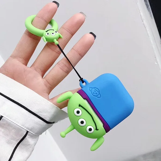Cute Cartoon Wireless Bluetooth Earphone Case For Apple Airpods Silicone Charging Headphones Cases with Finger Ring Strap
Cute Cartoon Wireless Bluetooth Earphone Case For Apple Airpods Silicone Charging Headphones Cases with Finger Ring Strap