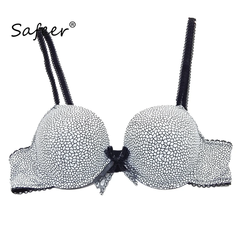 Fashion Bra Brassiere Underwear Push Up Sexy Bralette Girl Lingerie BH Soft Plunge Bow Seamless 32 34 36 38 B cup Black Ruffles
Fashion Bra Brassiere Underwear Push Up Sexy Bralette Girl Lingerie BH Soft Plunge Bow Seamless 32 34 36 38 B cup Black Ruffles