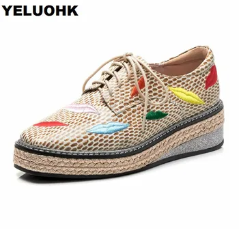 Fashion Snake Style Women Shoes Spring Lace-Up Square Toe Platform Shoes Wedge Women High Heels Comfortable Shoes Heel
Fashion Snake Style Women Shoes Spring Lace-Up Square Toe Platform Shoes Wedge Women High Heels Comfortable Shoes Heel
