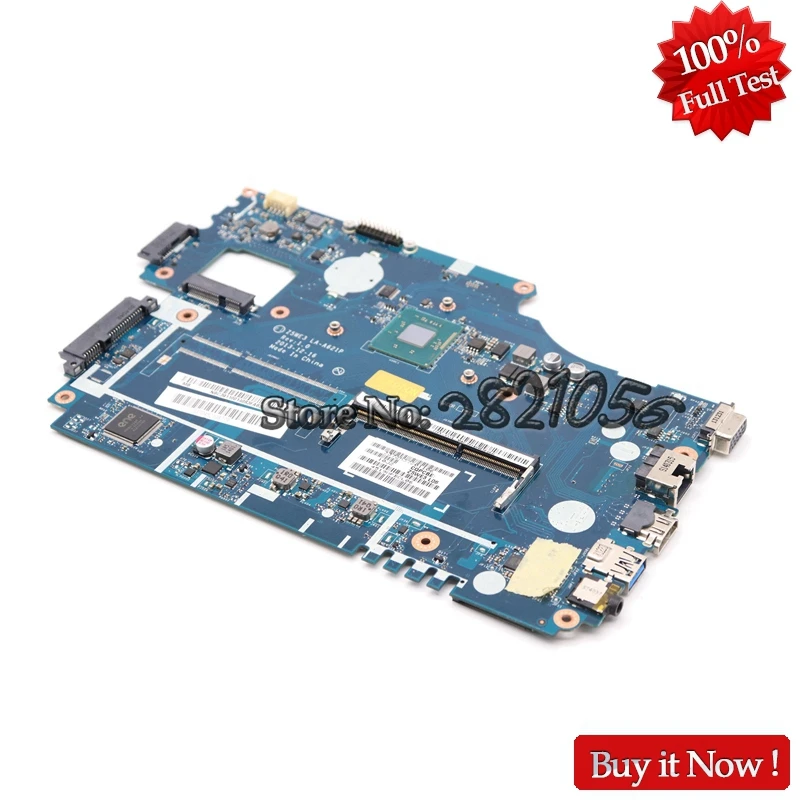NOKOTION Z5WE3 LA-A621P For ACER aspire E1-510 laptop motherboard NBC3A11001 NB.C3A11.001 SR1SF N2920 CPU Tested
NOKOTION Z5WE3 LA-A621P For ACER aspire E1-510 laptop motherboard NBC3A11001 NB.C3A11.001 SR1SF N2920 CPU Tested