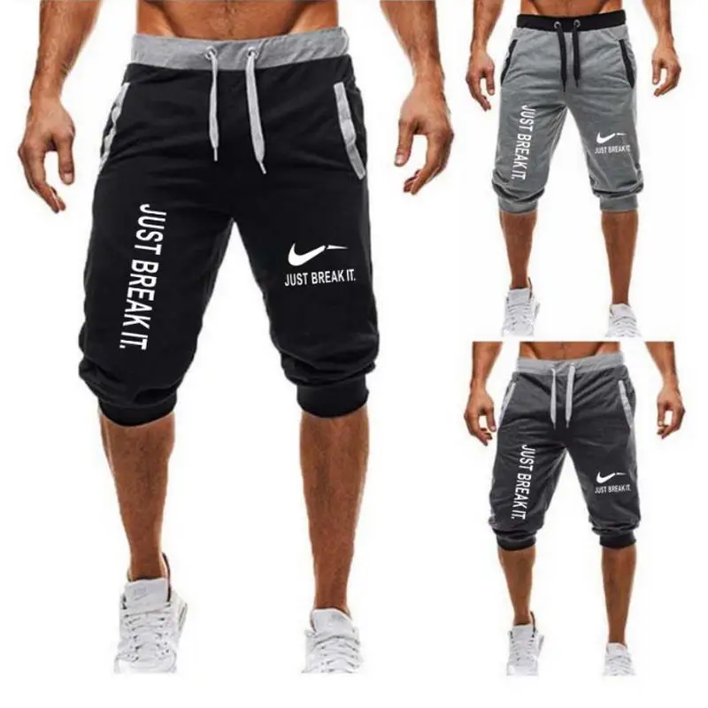 brand new Mens gym shorts Run jogging sports Fitness bodybuilding Sweatpants male workout training Brand Knee Length short pant 
brand new Mens gym shorts Run jogging sports Fitness bodybuilding Sweatpants male workout training Brand Knee Length short pant